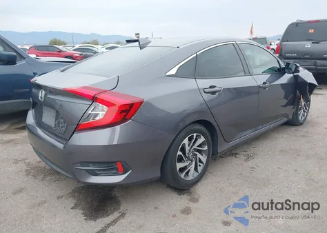 2018 Honda Civic Ex z USA, uszkodzony, nr VIN 2HGFC2F70JH581211